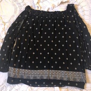Sanctuary off the shoulder blouse